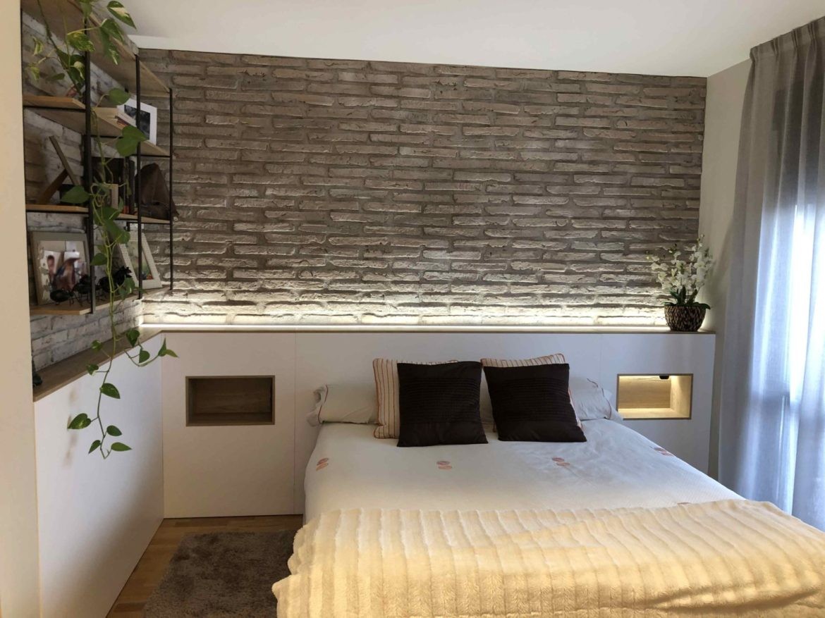 Dormitorio con baño y vestidor Mamen
